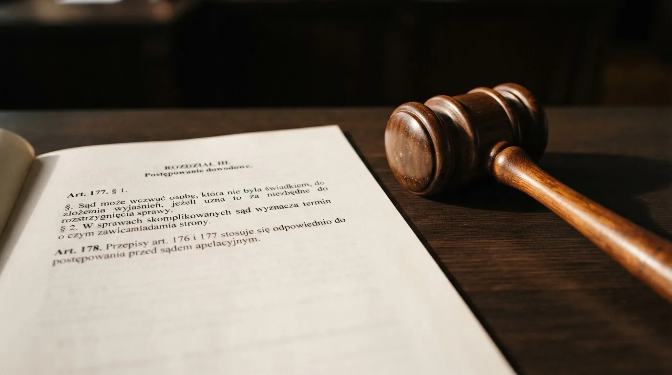zbliżenie na wydrukowany paragraf ustawy o grach hazardowych leżący obok młotka sędziowskiego